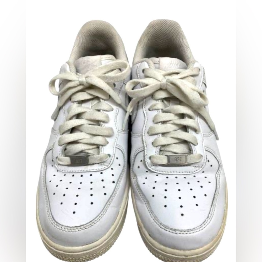 Nike Air Force 1 '07 Triple White DD8959 100 Women's White Sneakers Shoes-Size 9